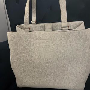 Dagne Dover Allyn Tote - size large, bone color